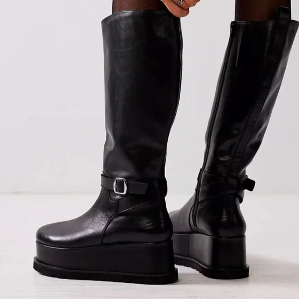 Free People Not For Riding Platform Boots
